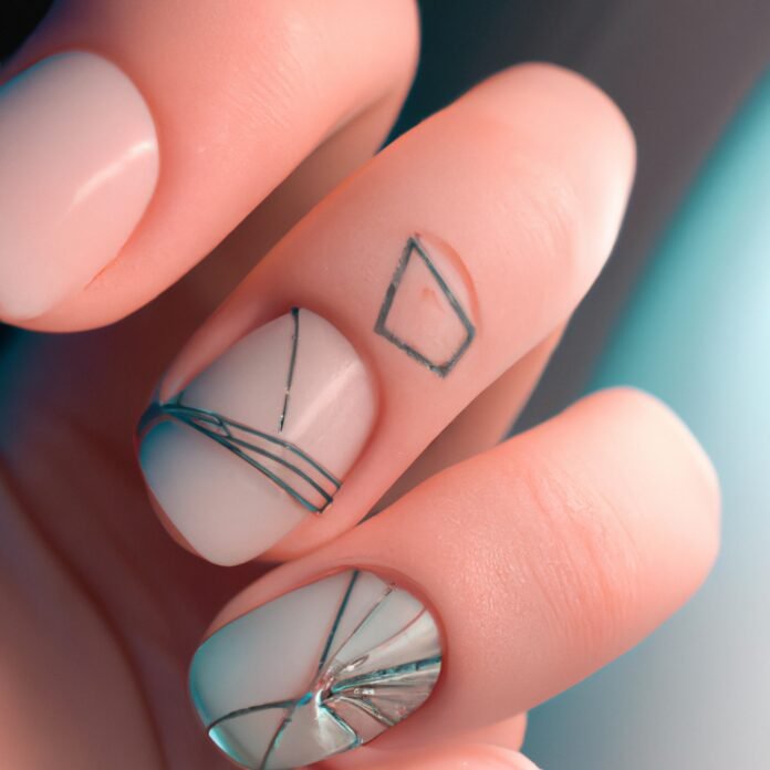 Geometric Glam: Modern Nail Art Ideas